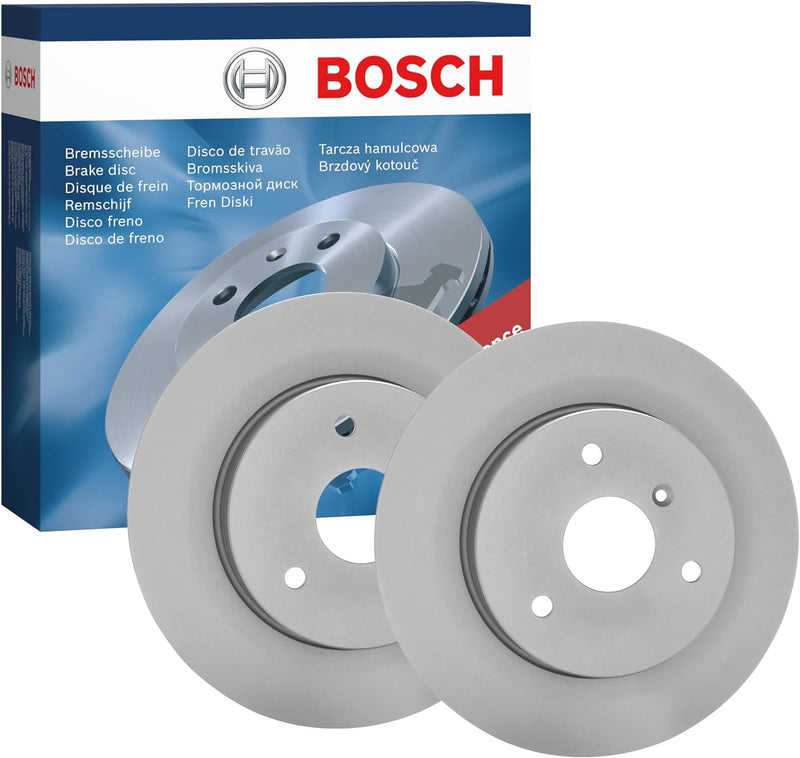 Bosch BD407 Bremsscheiben - Vorderachse - ECE-R90 Zertifizierung - zwei Bremsscheiben pro Set