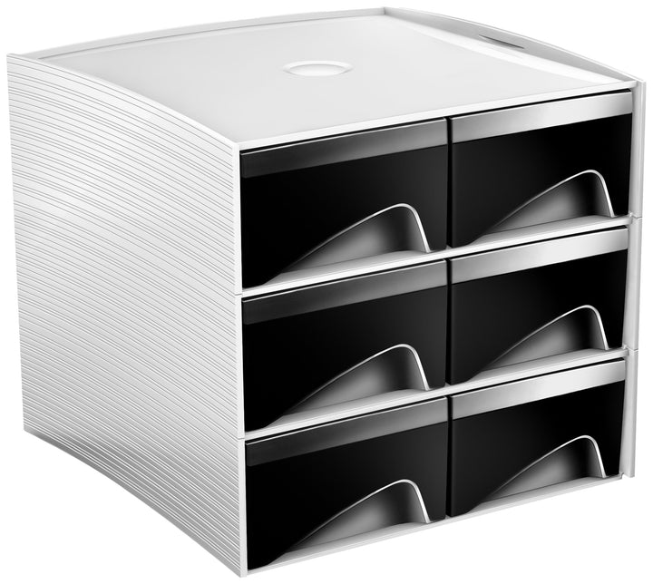 CEP 1032220011 Mycube 6 kleine Schubfächer 3-222, schwarz