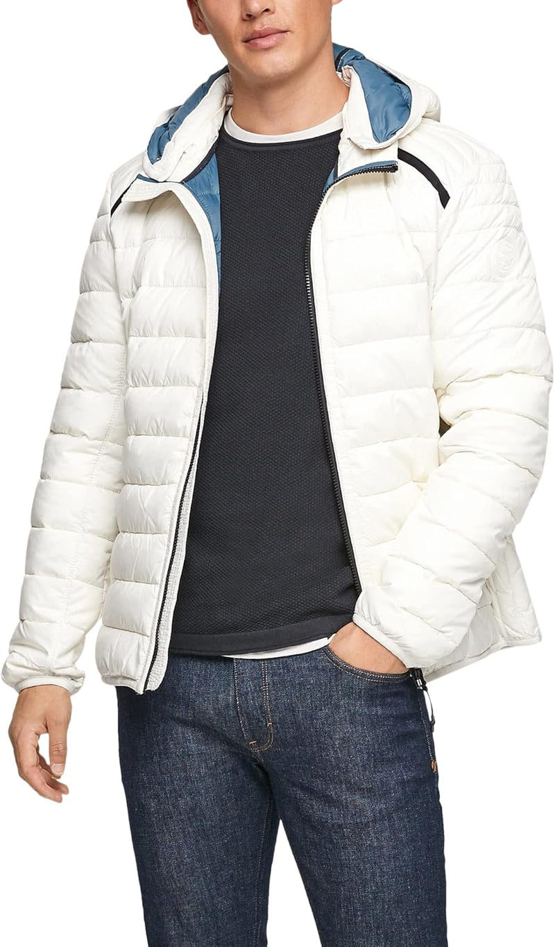 s.Oliver Herren 130.11.899.16.150.2055666 Steppjacke XXL Beige, XXL Beige