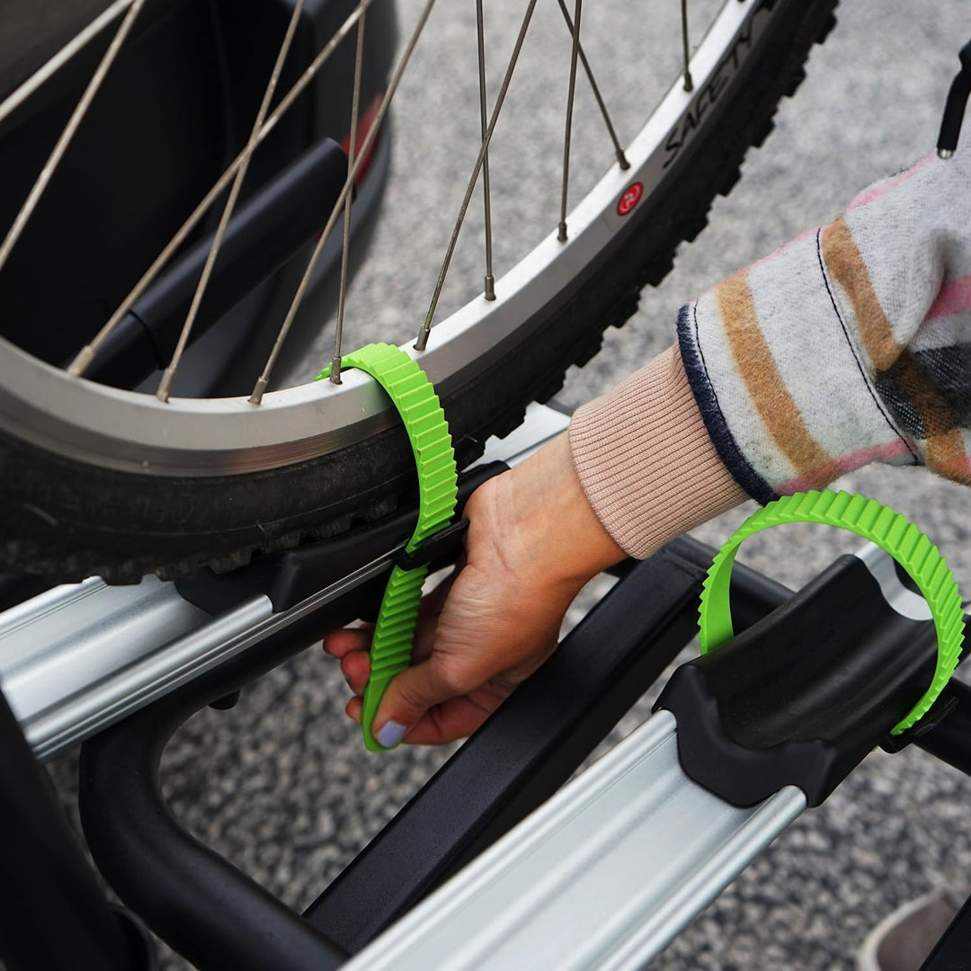 GO BIKER Fahrradträger für 2–4 Fahrräder, E-Bikes geeignet, für Anhängekupplung, klappbar, kippbar,