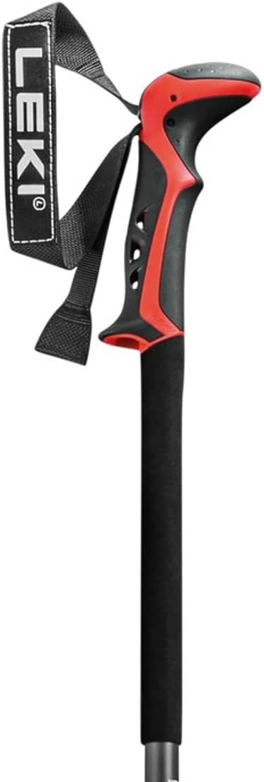 LEKI Sherpa FX Carbon Strong Skistöcke 110-150cm dark anthracite-dark red-black, 110-150cm dark anth