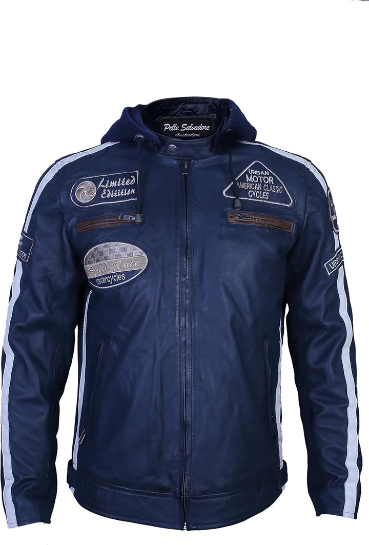 URBAN 5884 Unisex 58 Gents Motorradjacke (1er Pack) L Navy Blau, L Navy Blau