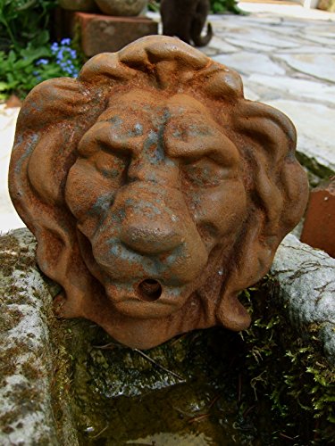 Antikas - Wasserspeier Löwe - Auslauf für Wandbrunnen Brunnenauslauf, Speier Wasserauslauf