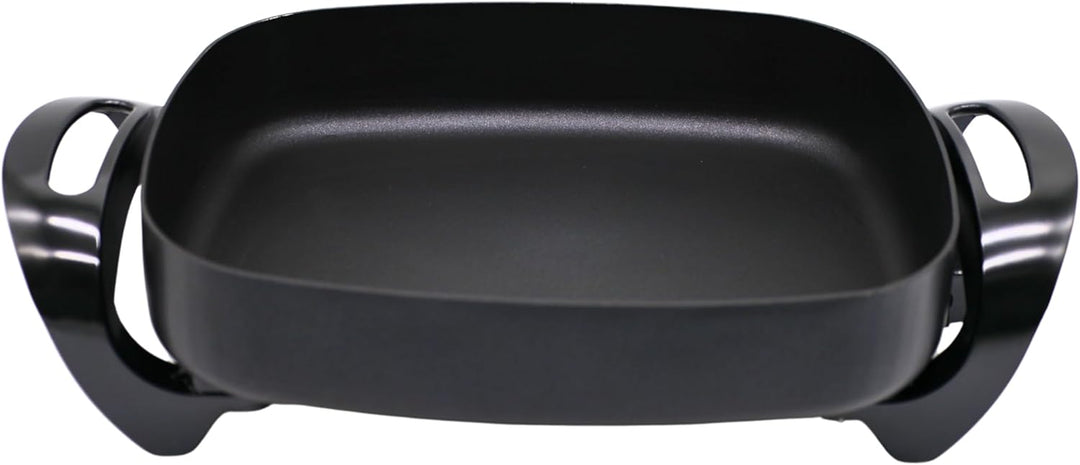 Shov Bratpfanne MG-3040 – Multifunktionale Elektropfanne - Pizzapfanne, Partypfanne Ø30x40cm Ø 30/30