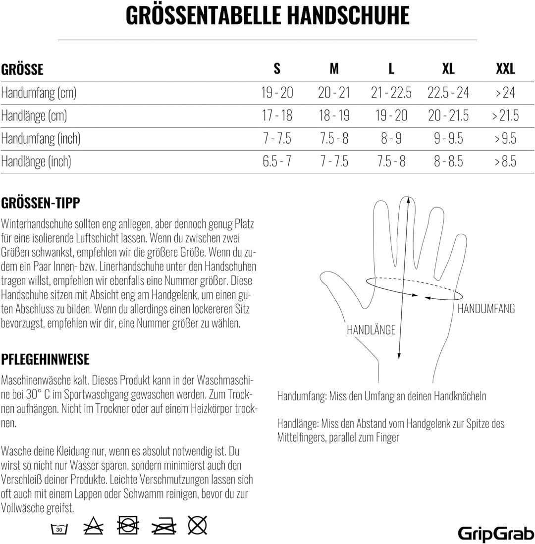 GripGrab Hi-Vis Radsport Winter Geschenkbox für Fahrradfahrer 3er Set Rad Handschuhe Unterhelmmütze
