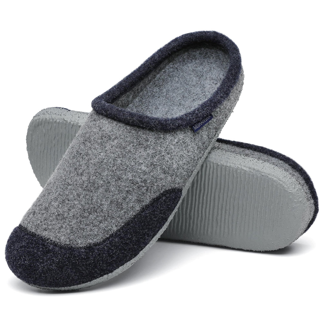 Mishansha Filz Hausschuhe Winter Bequem Filzpantoffeln für Damen Herren Gr.36-48 36 EU Ägyptisch Bla