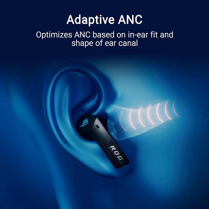ASUS ROG Cetra True Wireless SpeedNova Black RGB In-Ear Gaming Kopfhörer (ROG SpeedNova Wireless-Tec