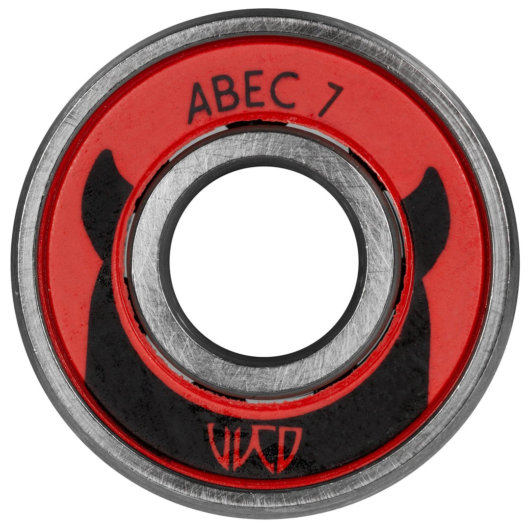 Wicked ABEC 7 Carbon Pro Universal Kugellager, 608 Standard, 50 Stück