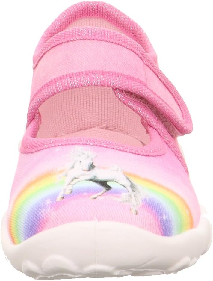 Superfit Mädchen Bonny Hausschuhe 23 EU Rosa 5530, 23 EU Rosa 5530