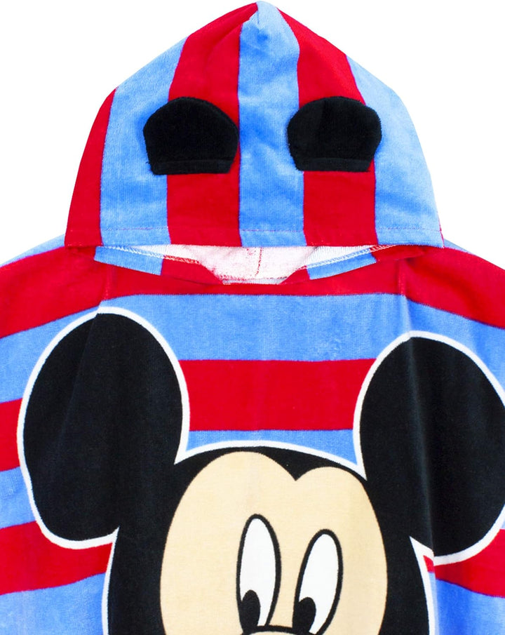 Disney Mickey Mouse Unisex Poncho Badetuch Kinder Mädchen Jungen