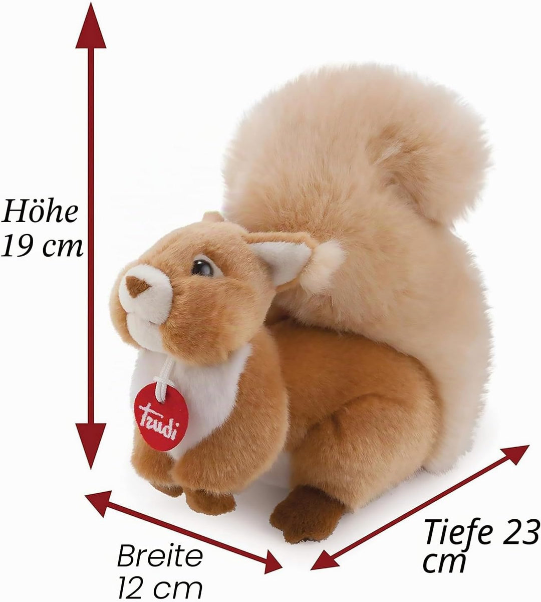 trudi TUD24224 Eichhörnchen Ginger Grösse S, Eichhörnchen Ginger Grösse S