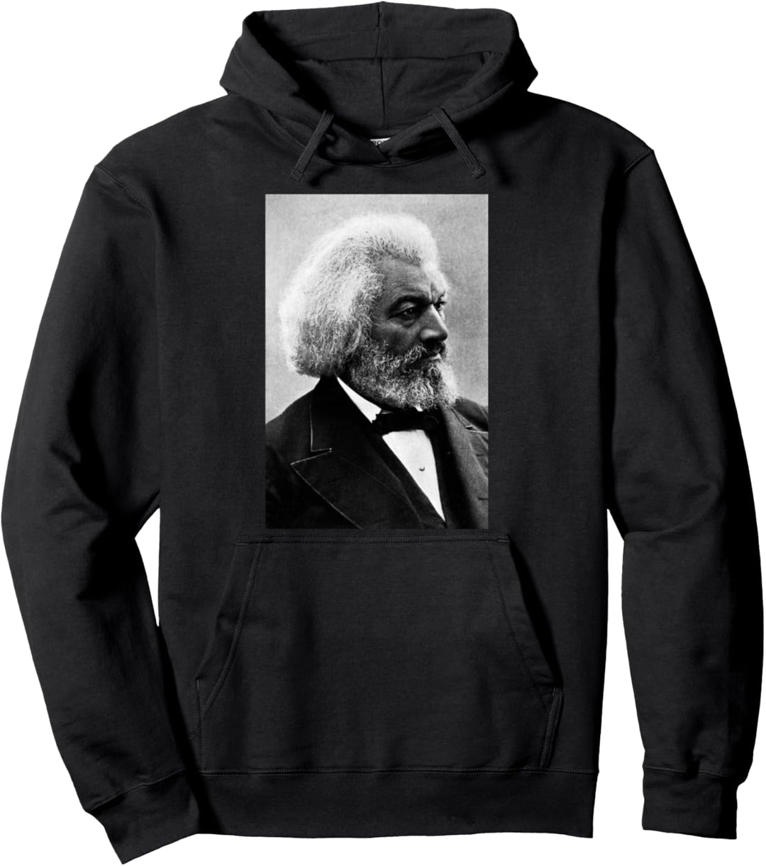 Weinlese Frederick Douglass TShirt-Schwarzer Geschichtsmonat Pullover Hoodie