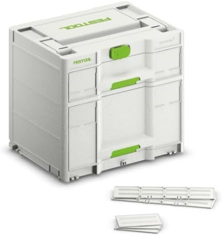 Festool Sortainer³ SYS3-SORT/2 M 337 (mit Trennstegen), Sys3-sort/2 M 337