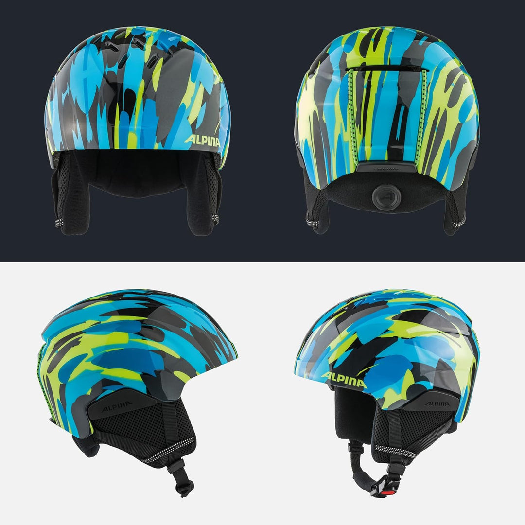 ALPINA ZUPO DISNEY SET - Hochwertiges, Sicheres &amp; Exklusives Disney Set aus Skibrille &amp; Skihelm Für