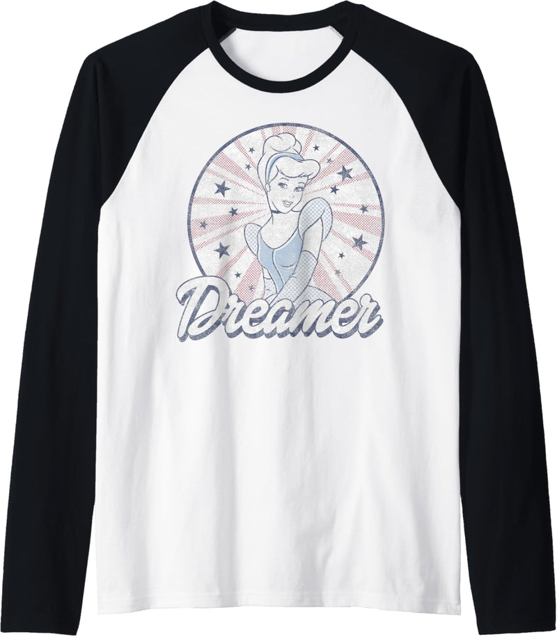 Disney Cinderella Dreamer Pop Art Raglan