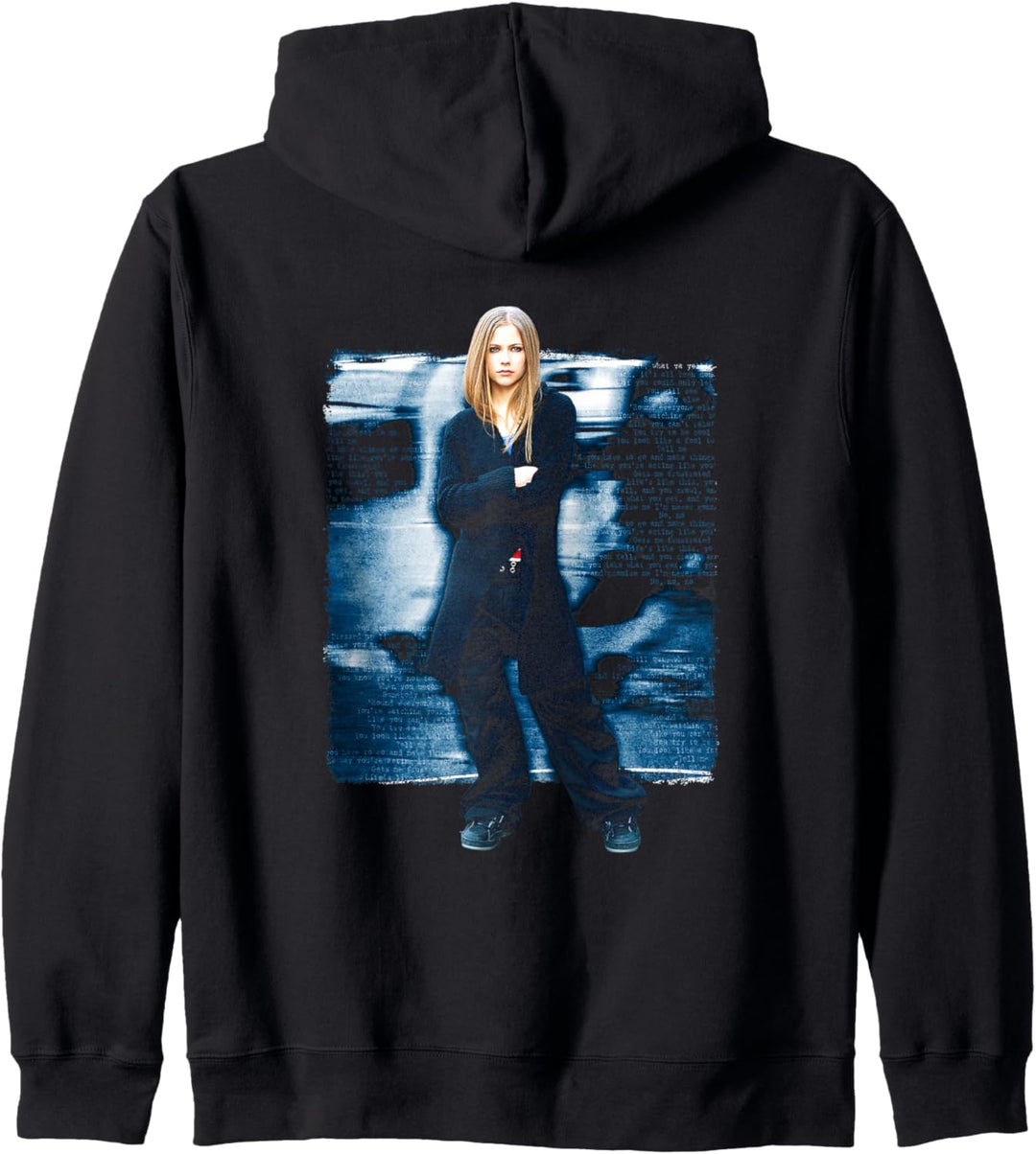 Offizieller Avril Lavigne Zip Let Go Kapuzenjacke