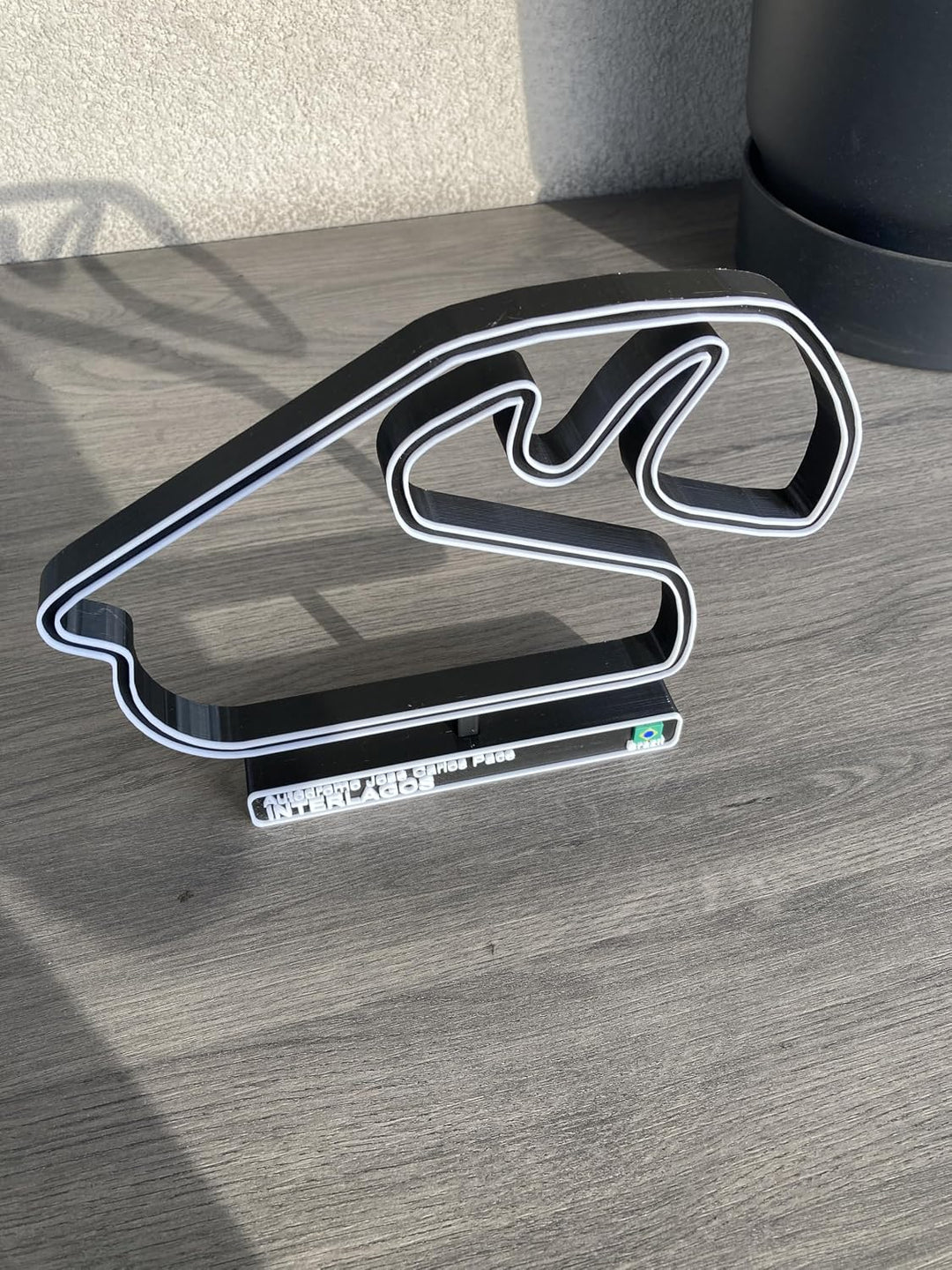 Interlagos Rennbahn, 3D-Rennbahn, Auto-Dekoration
