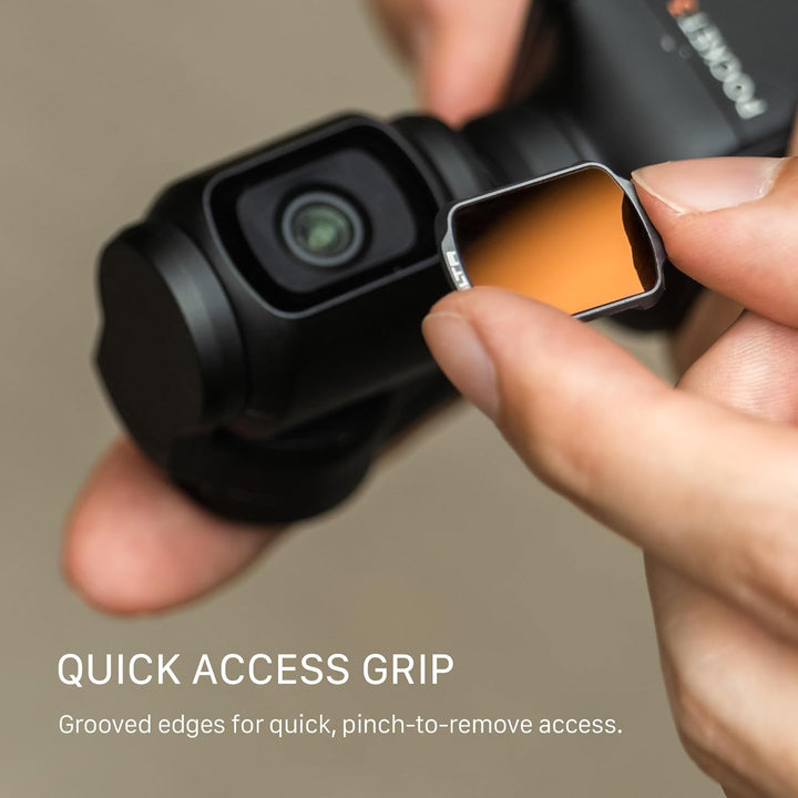 Tilta Pocket 4 ND32 Filter, Magnetischer ND1.5 Filter TF-OP3-ND15 | Kompatibel mit DJI Osmo Pocket 3