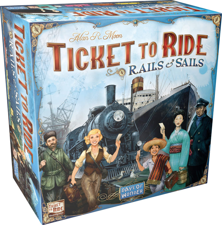 Days of Wonder bordspellen - Ticket to Ride - Rails & Sails