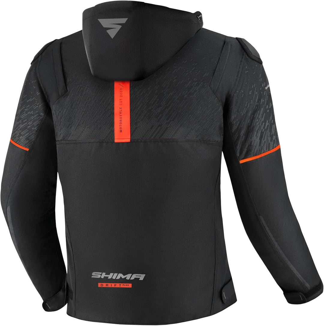 SHIMA Unisex Drift Jacke, Schwarz, 3XL Herren Wasserdicht 3XL Schwarz, Herren Wasserdicht 3XL Schwar