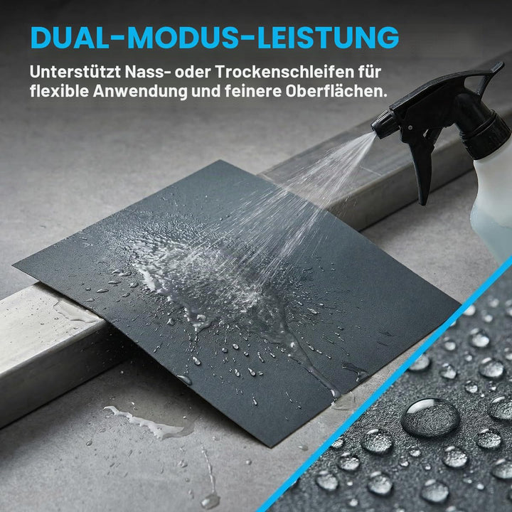 27 Stück Schleifpapier Nass und Trocken 400 600 800 1000 1200 1500 2000 2500 3000 Körnung Sandpapier