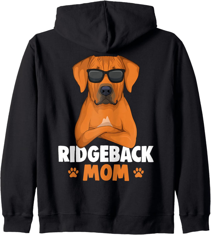Rhodesian Ridgeback Mom Hunde Frauchen Kapuzenjacke