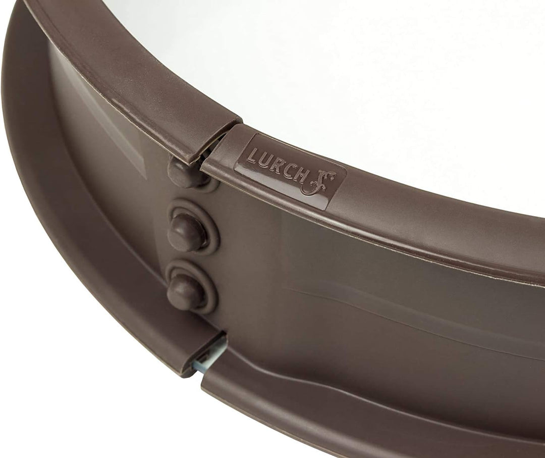 Lurch 85008 FlexiForm Springform mit Glasboden / runde Kuchenbackform (Ø 26 x 6 cm) aus 100% BPA-fre
