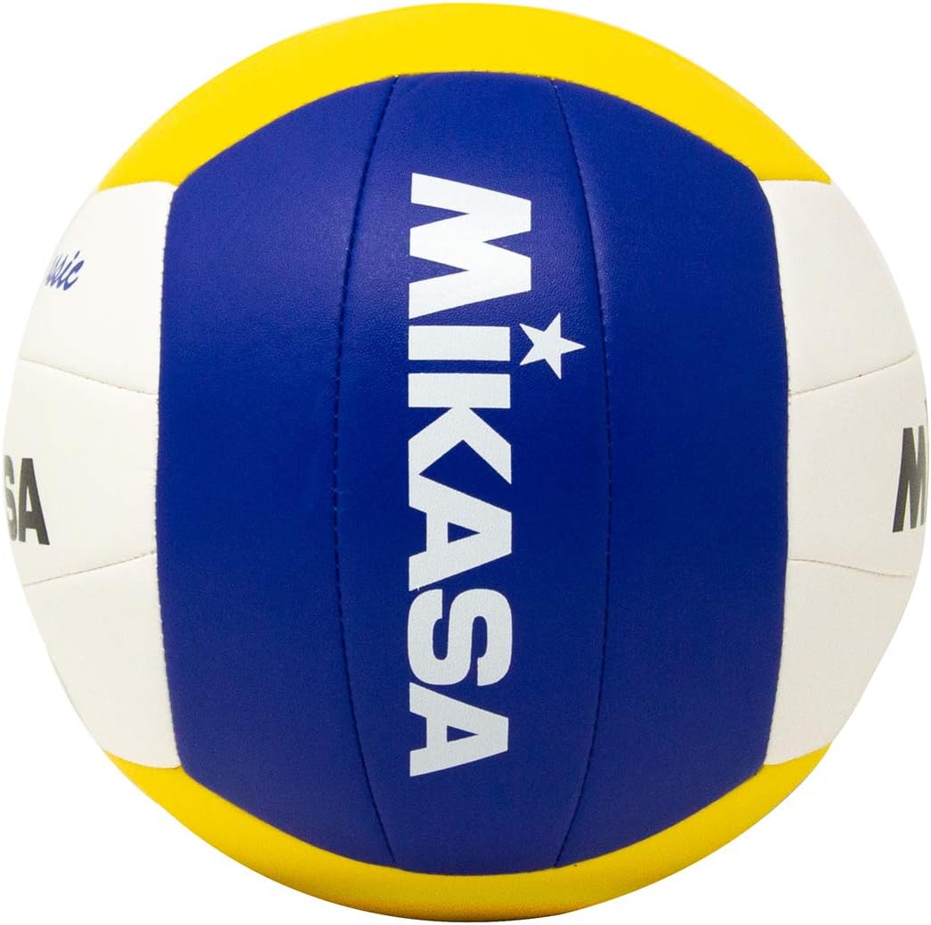 Mikasa VX20 Beach Classic Volleyball, Weiss Single, Single