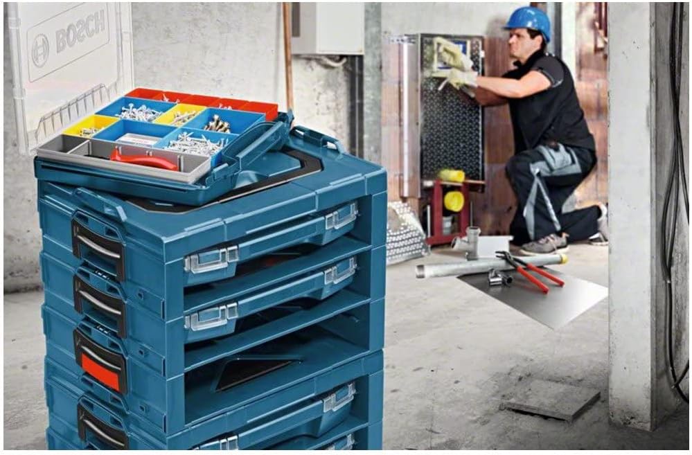 Bosch Professional Koffer box set, I-BOXX INSET BO, 1600A001S6 i-BOXX 10 Stück, i-BOXX 10 Stück