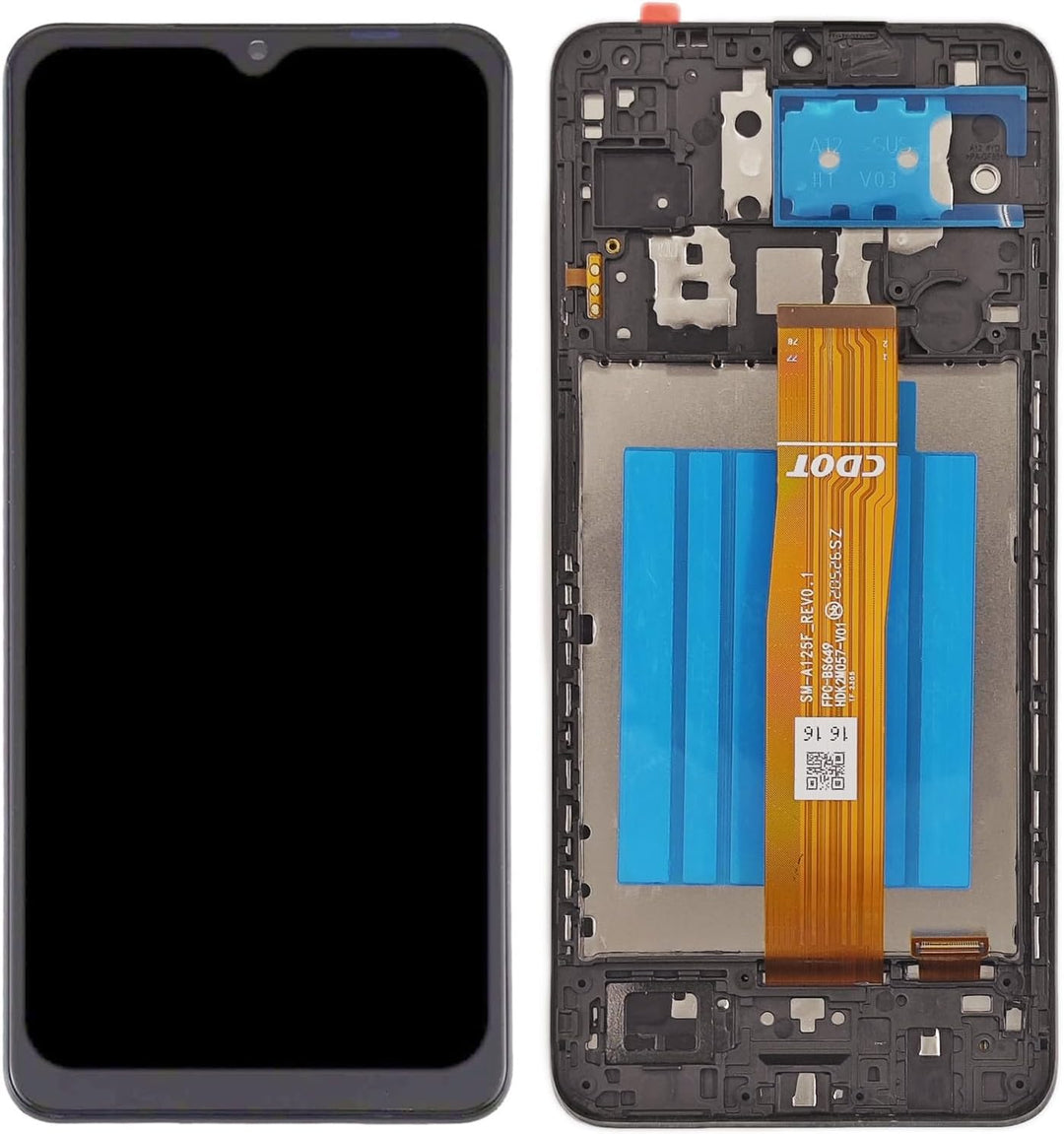 Für Samsung Galaxy A12 Bildschirm mit Rahmen für Samsung a12 a125u Bildschirm Kit s125dl a125a LCD D