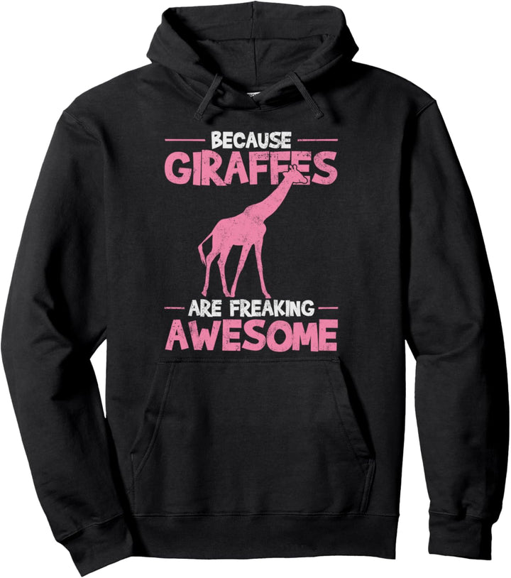Giraffe Pullover Hoodie