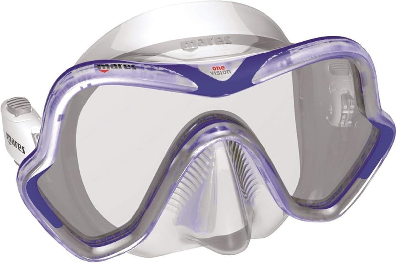 Mares Mask One Vision Taucherbrille BX Grau/Weiss, BX Grau/Weiss