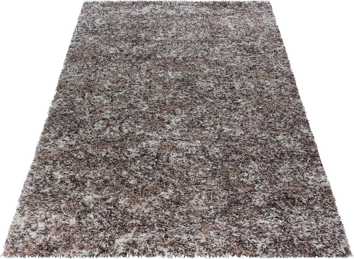 HomebyHome Shaggy Teppich 200x300 Wohnzimmer (200 x 290 cm) - Hochflor Wohnzimmerteppich Mehrfarbig