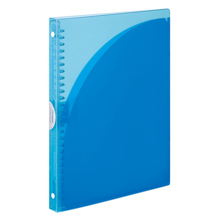Kokuyo, Schul- und Hochschul-Heftmappe, B5, 26 Löcher, hält bis zu 65 Blatt, hellblau, AP711LB, B5 H