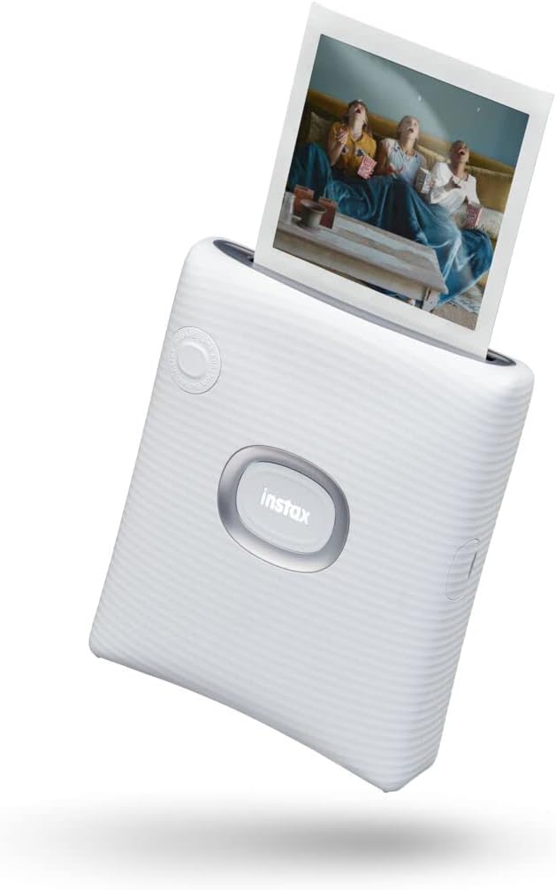 instax Square Link Smartphone Printer, Ash White Square LINK Smartphone Printer Case, Weiss