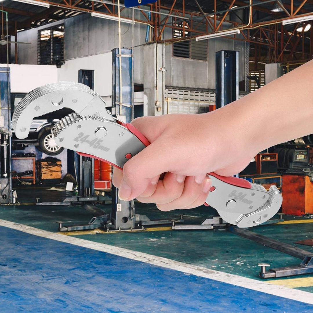 Universeller selbsteinstellender Schraubenschlüssel Zweikopf-Reparaturwerkzeug für Industriemaschine