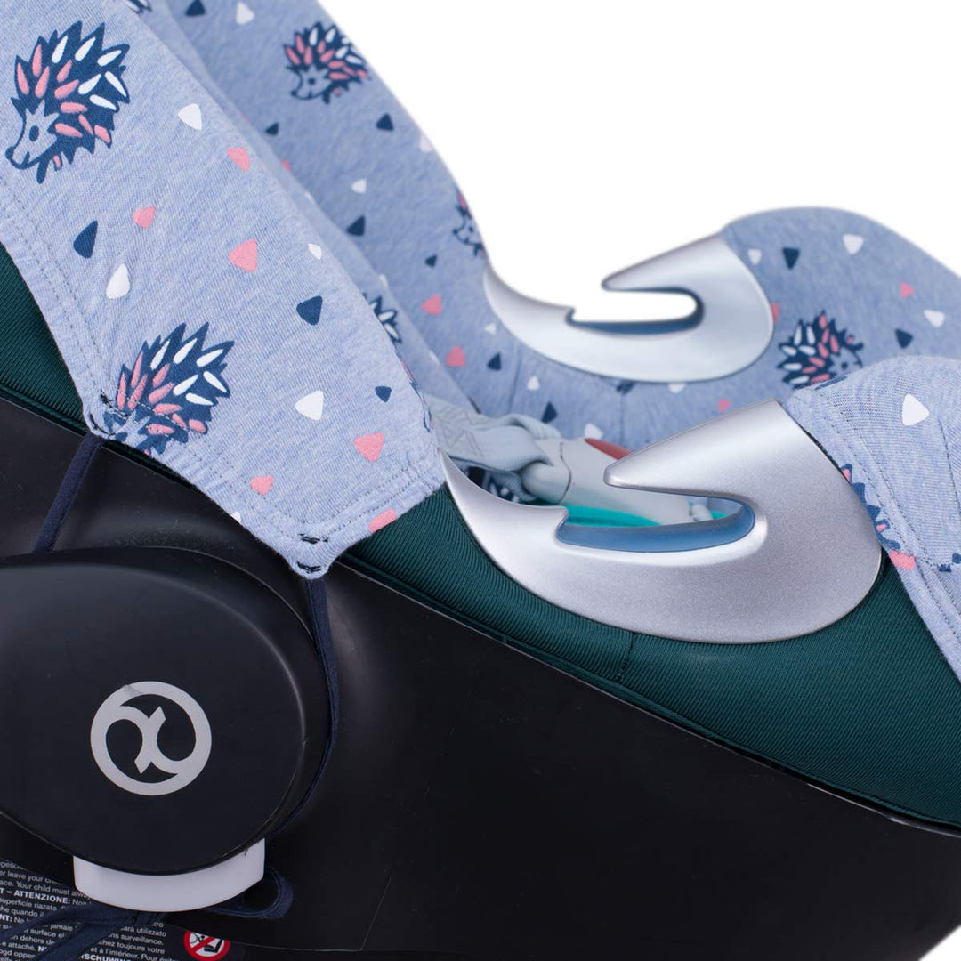 JYOKO KIDS Bezug für Autositz kompatibel mit Cybex Aton Cloud- Q-M-2-4-5, aus Baumwolle (Aton Q, Spi