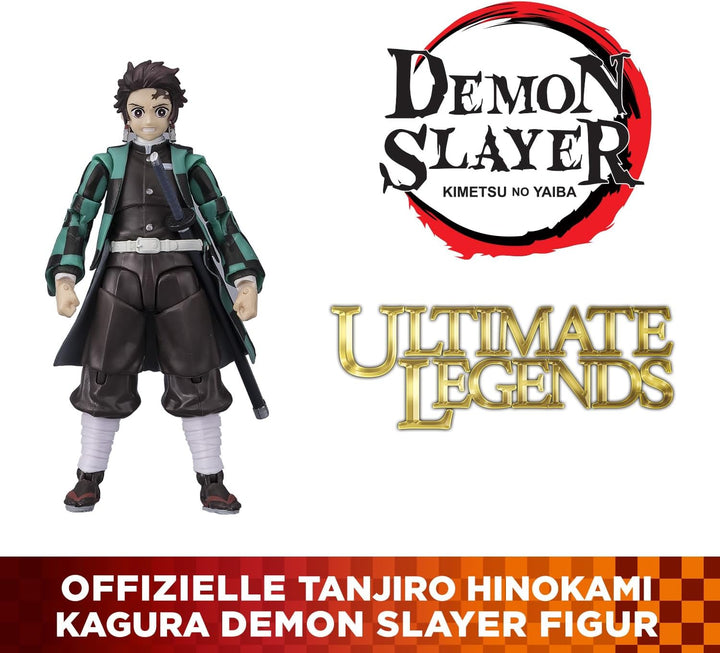 BANDAI - Ultimate Legends HD - Demon Slayer Actionfigur 12 cm - Tanjiro Hinokami Kagura - Offizielle