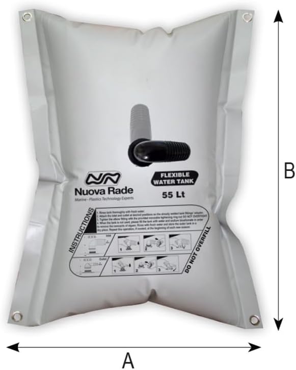 Nuova Rade Flexibler Wassertank rechteckig 40 gallon, 40 gallon