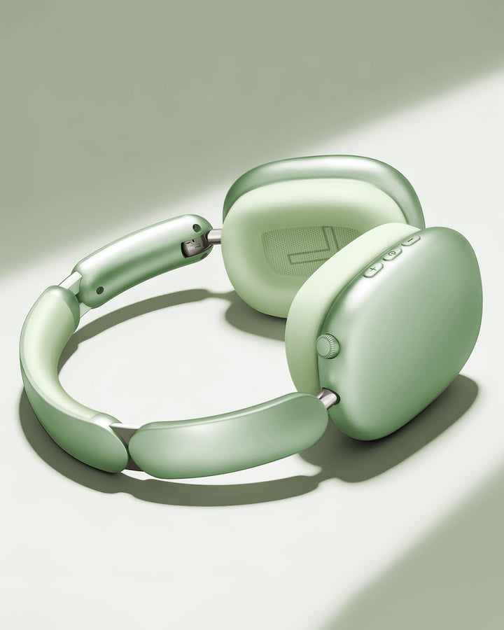 Wentronic Y02 Aktive Noise Cancelling Kopfhörer,60 Std.5 EQ-Musikmodi,Hi-Res-Audio,Tiefe Bässe,faltb