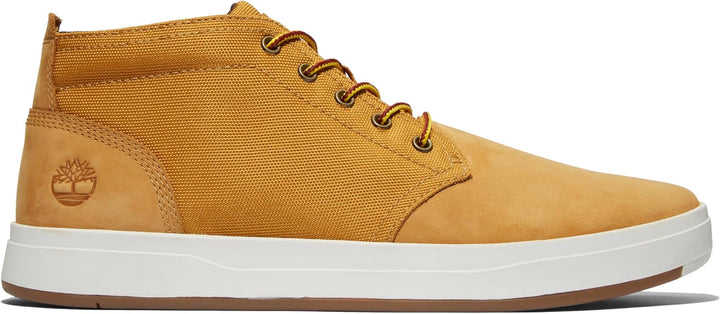 Timberland Herren Davis Square F/L Chukka Trainers and Sneakers Shoes, 41 EU Wheat