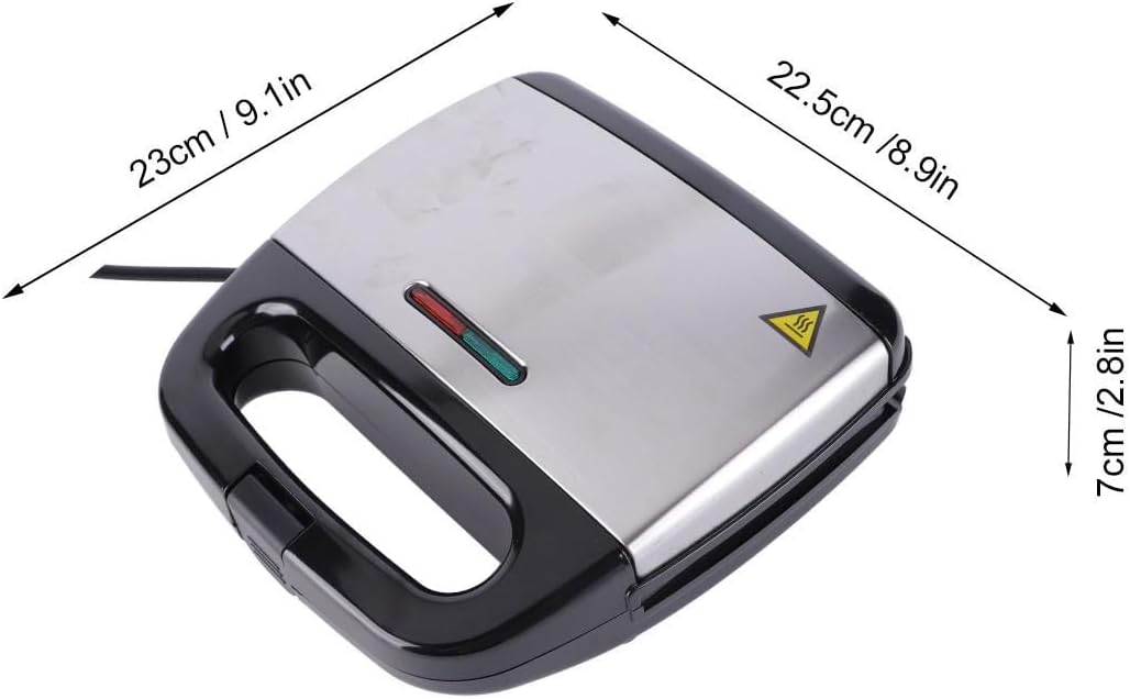 TOPINCN Elektrischer Nutty Cookie Maker, 750 W Walnuss-Kuchen-Maker, 12-Loch-Haselnuss-Kuchen-Brot-B