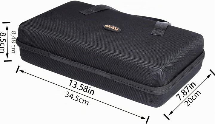 co2CREA Hart Reise Schutz Hülle Etui Tasche für Zoom H6 All Mobiler Audio Rekorder,Fits SSH-6 / EXH-