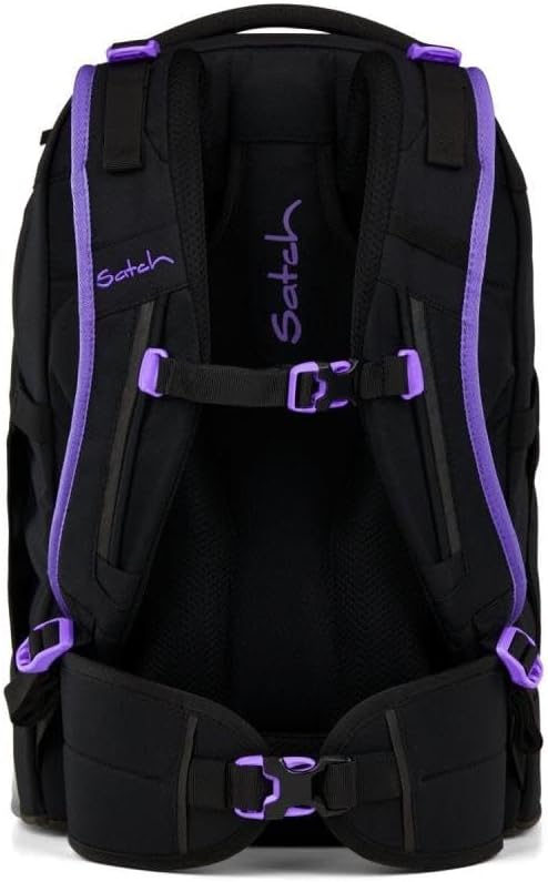 Satch Pack Pencil Slider Light Edition Schulrucksack Set 3tlg. inkl. Sportbeutel (Purple Phantom), P