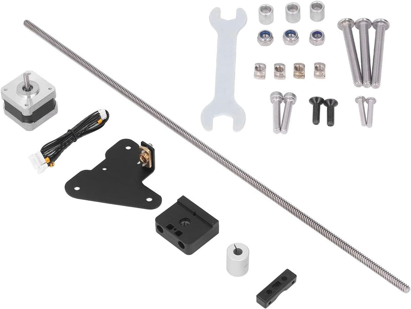 Dual-Z-Achsen-Kit, Dual-Z-Achsen-Upgrade-Kit für CR10, 3D-Drucker-Leitspindel-Kit, Leitspindel-Kit m