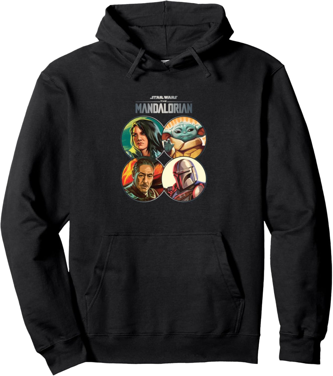 Star Wars Mando Coins Pullover Hoodie