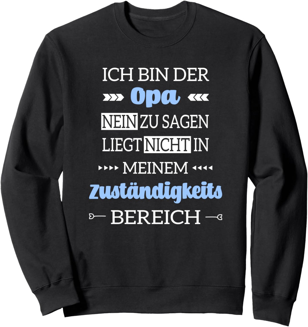 Lustiger Opa Spruch Rentner Vatertag Bester Opa Grossvater Sweatshirt