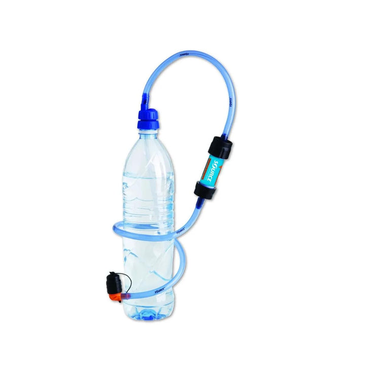 Source Ltd. Convertube+Sawyer Filter, 2023 transparent blue, transparent blue