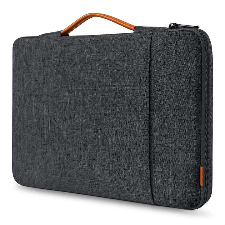Inateck 360° 13-13.6 Zoll Laptoptasche Hülle Kompatibel mit MacBook Air 13 M3/M2/M1 2010-2024, MacBo