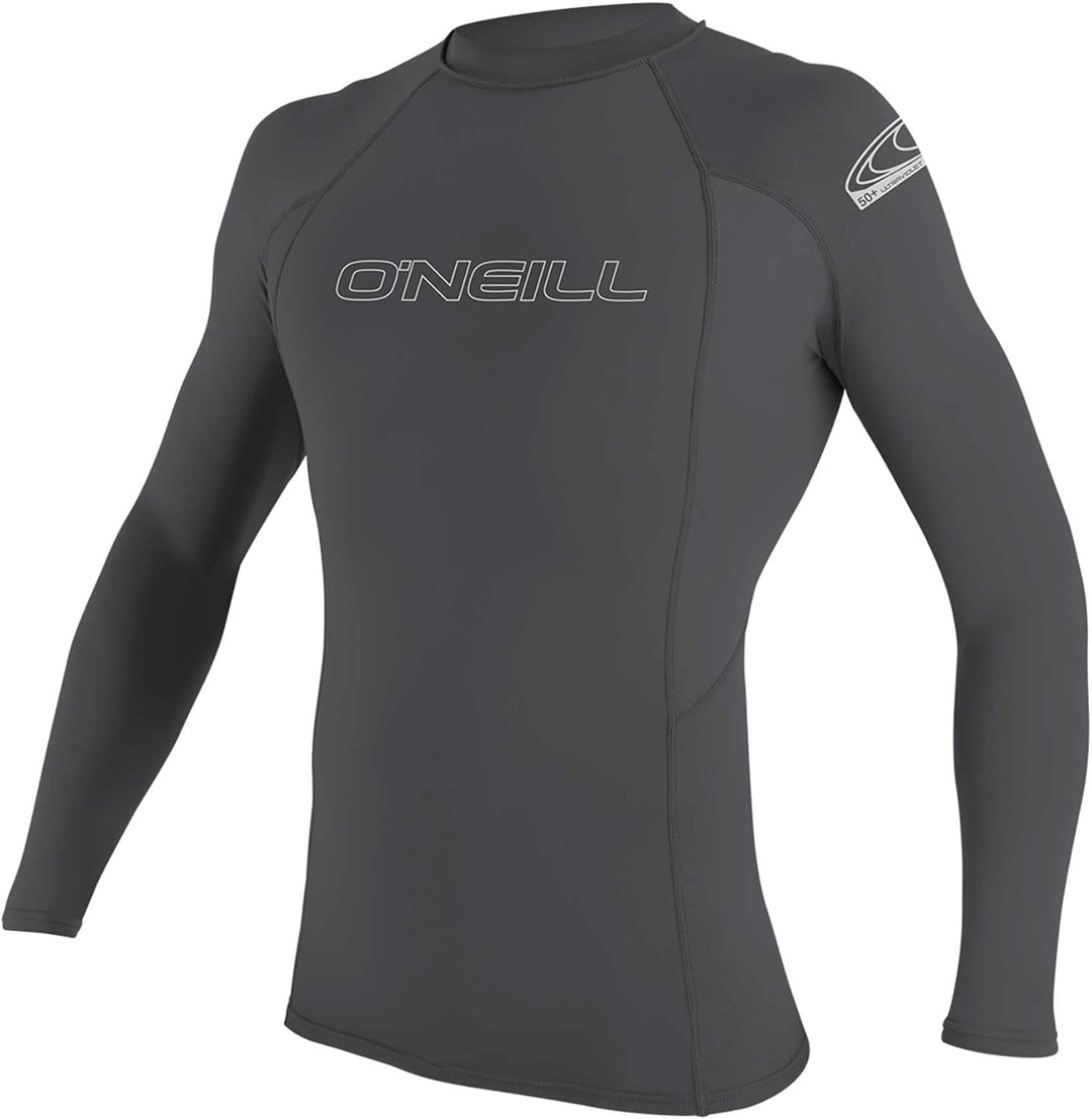 O'Neill Wetsuits Kinder Shirt BASIC SKINS L/S CREW L Rauch, L Rauch